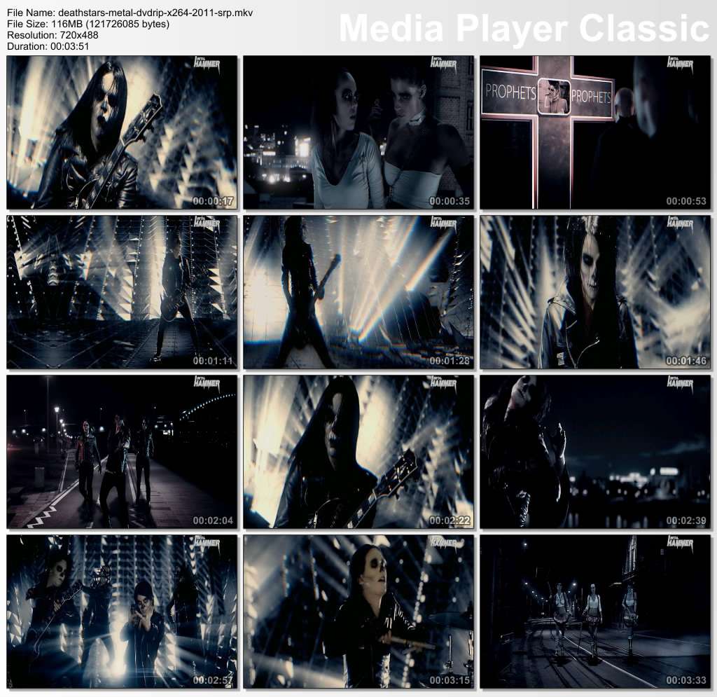 Deathstars - Metal DVDRip x264 2011